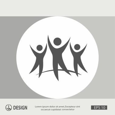 ekibimizi başarı takım simgesinin