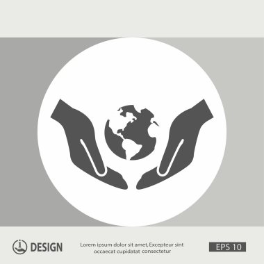 ekibimizi küre simgesi