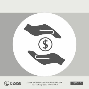 Paranın piktografı ellerinde