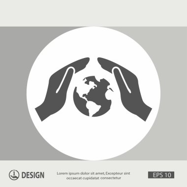 ekibimizi küre simgesi