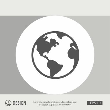 ekibimizi küre simgesi