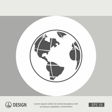 ekibimizi küre simgesi