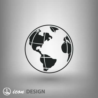 ekibimizi küre simgesi