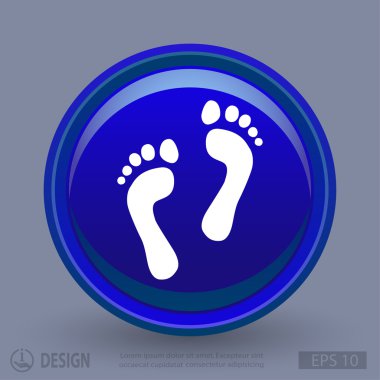 Ekibimizi ayak izleri simgesinin