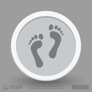 Ekibimizi ayak izleri simgesinin