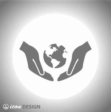 ekibimizi küre simgesi