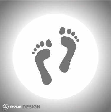 Ekibimizi ayak izleri simgesinin