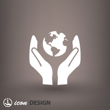 ekibimizi küre simgesi