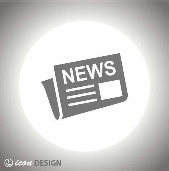 News icon  illustration — Stock Vector