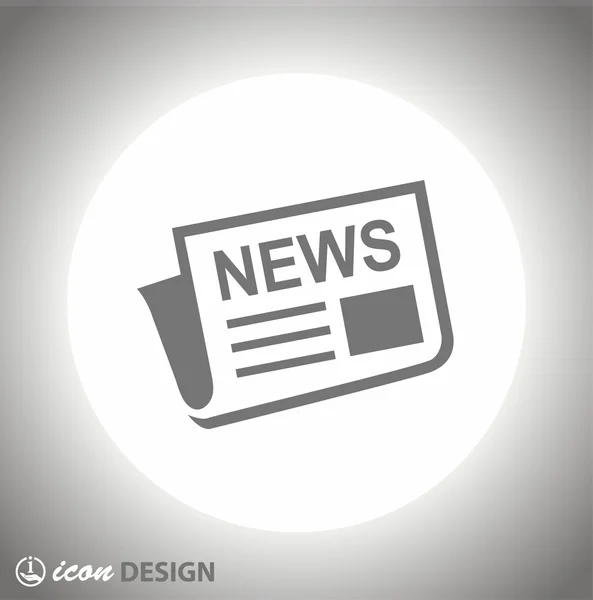 News icon  illustration — Stock Vector