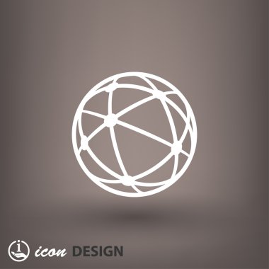 ekibimizi küre simgesi