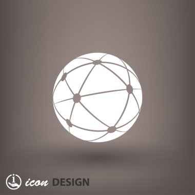 ekibimizi küre simgesi