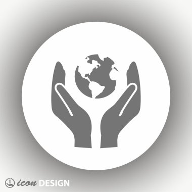 ekibimizi küre simgesi