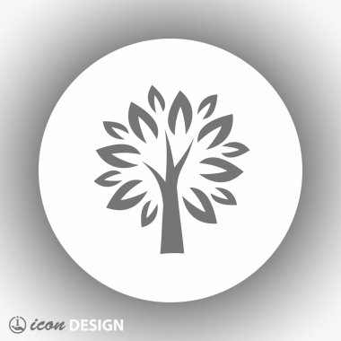 ağaç simgesiyle resim