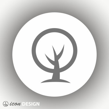 ağaç simgesiyle resim