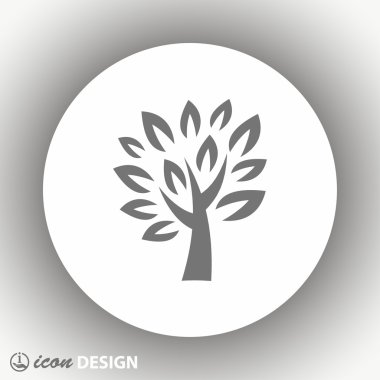 ağaç simgesiyle resim