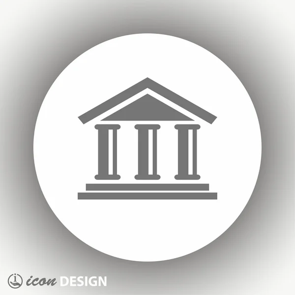 Ikona ikony bankovních — Stockový vektor
