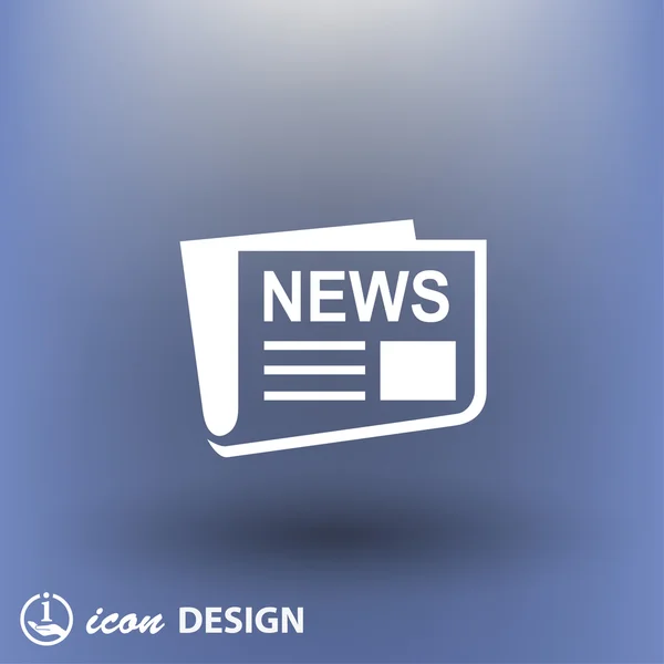 News icon  illustration — Stock Vector