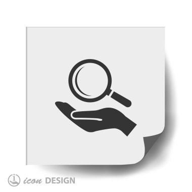 El Büyüteç simgesiyle