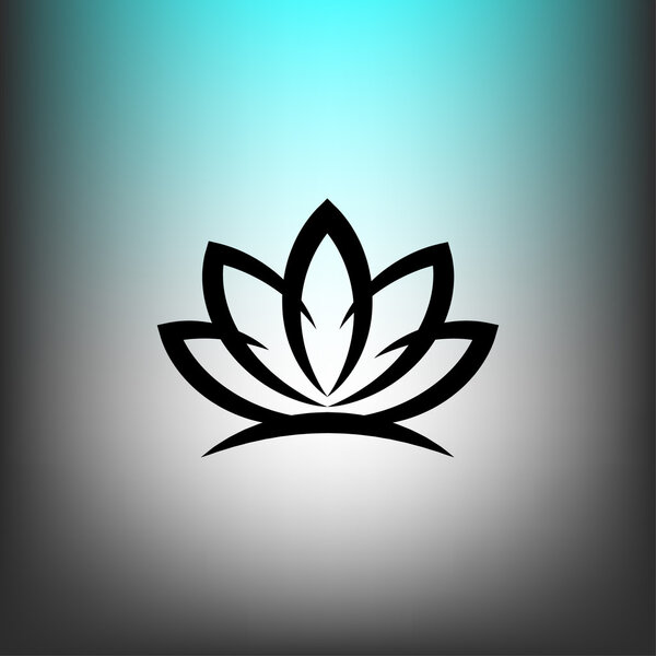 Иконка плоского дизайна
