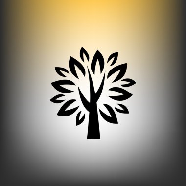 yaz ağaç simgesiyle