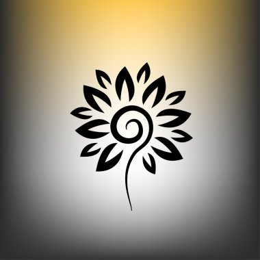  çiçek açan çiçek simgesi