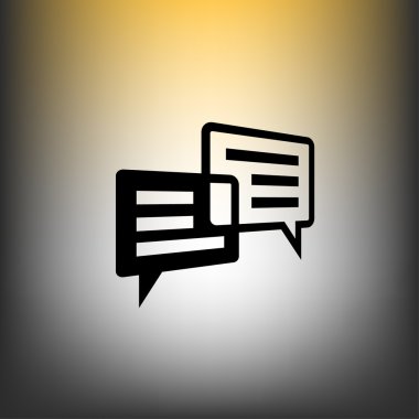  konuşma balonları simgesi