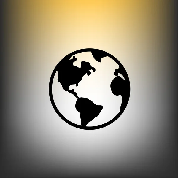 ग्लोबल चिन्ह चित्र — स्टॉक व्हेक्टर