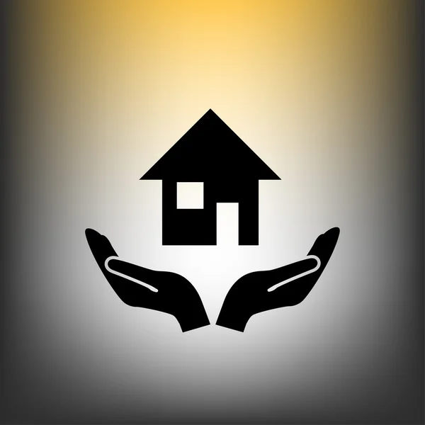 Huis web pictogram — Stockvector