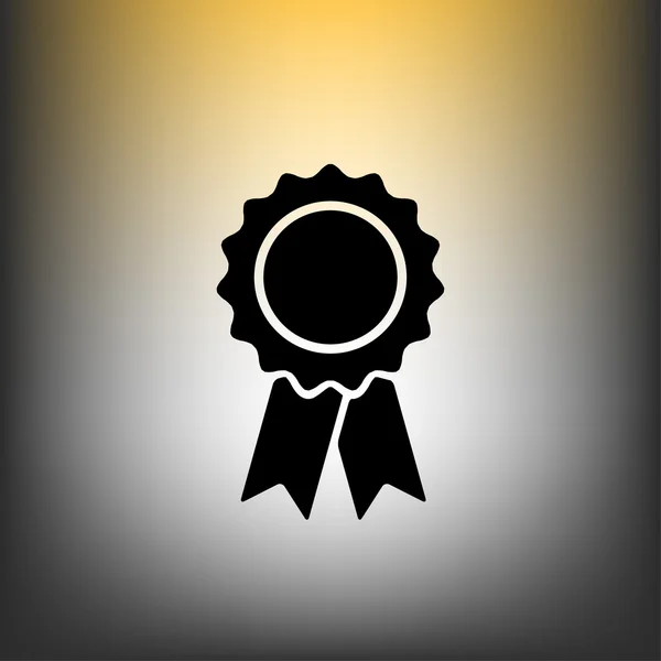 Blank award badge — Stock Vector