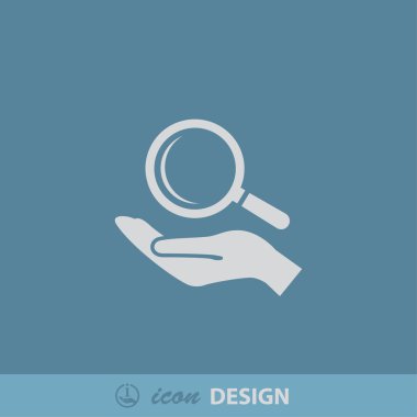 cam kutsal kişilerin resmi el Büyüteç