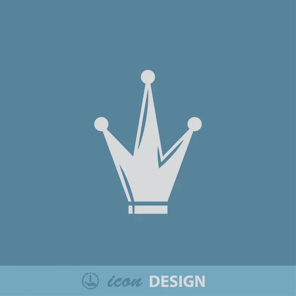 Pictogramme de la couronne impériale — Image vectorielle