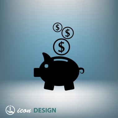 Domuz kumbarası simgesi 