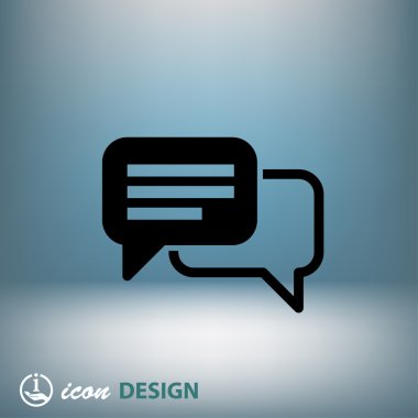  konuşma balonları simgesi