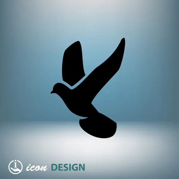 Dove bird icon — Stock Vector