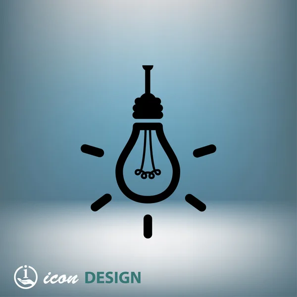 Idea light bulb — Stock Vector