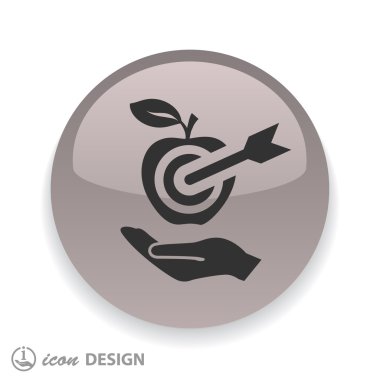 Hedef simgesi tasarım için.