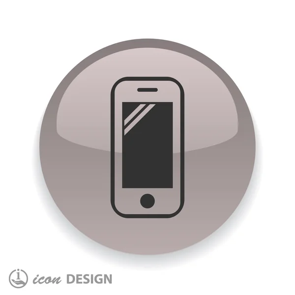 Icona dello schermo mobile — Vettoriale Stock
