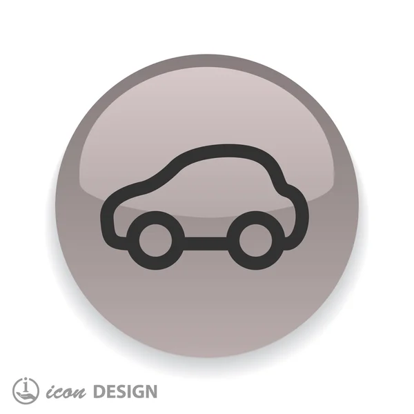Pictograph van auto-pictogram — Stockvector