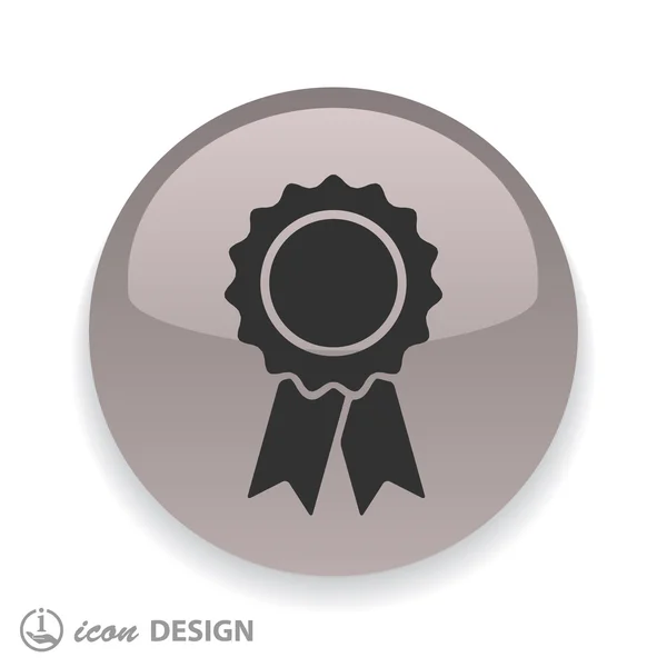 Badge de récompense vierge — Image vectorielle