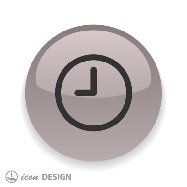 Saat simgesi düğmesini