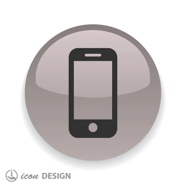 Mobilní obrazovky ikona — Stockový vektor
