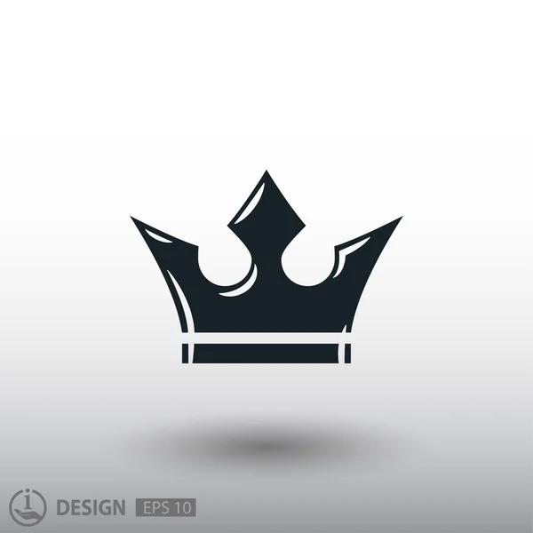 Pictograph of imperial crown — Stock Vector