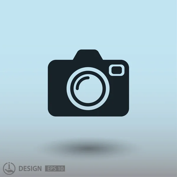 Photo camera icon — Stock Vector