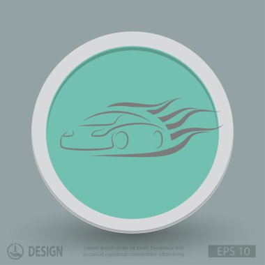 Ekibimizi bir araba, illüstrasyon