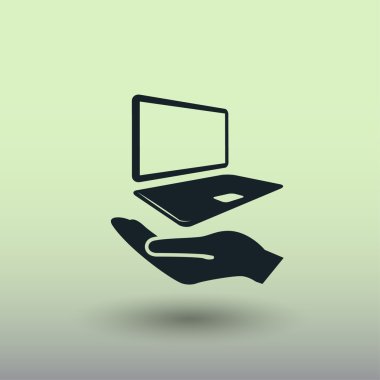 Ekibimizi bilgisayarın, illüstrasyon