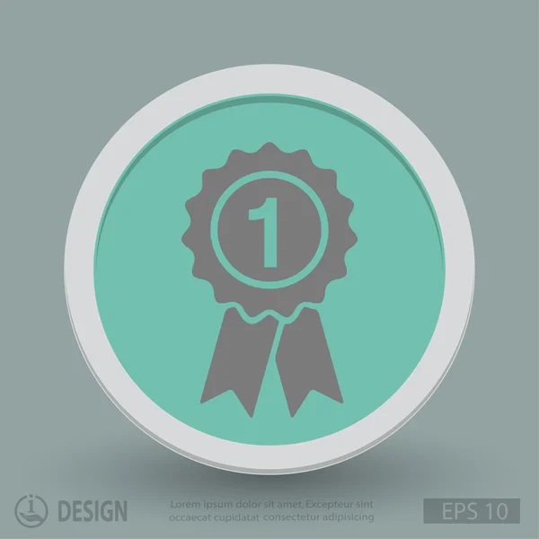 Pictograph Award, illustratie — Stockvector