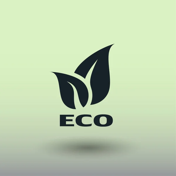 Pictograph av eco, illustration — Stock vektor