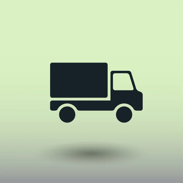 Piktographie des LKW, Illustration — Stockvektor