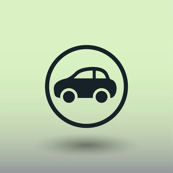 Pictogramme de voiture, illustration — Image vectorielle